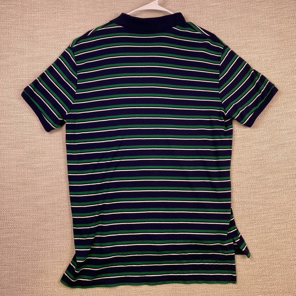 Polo Ralph Lauren Polo L Mens Custom Multicolor Striped Preppy VGUC - Picture 3 of 7